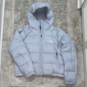 The North Face Sky Blue Puffer Jacket